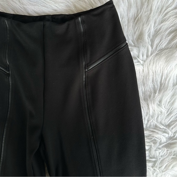 Lysse Leggings Pants Ponte Black Preppy Academia Business Casual Cocktail Medium - Picture 4 of 8